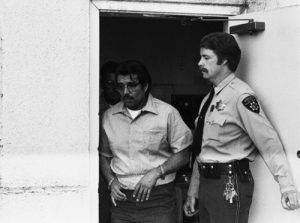 18 Sep 1978, Fairfield, California, USA --- Juan Corona Leaves the Courthouse --- Image by © Bettmann/CORBIS