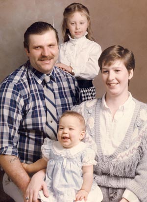 Stacey Castor Family Picture